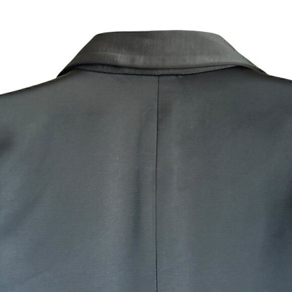 NWOT Chelsea28 Double Breasted Satin Blazer in Black - Size XS - Picture 9 of 11